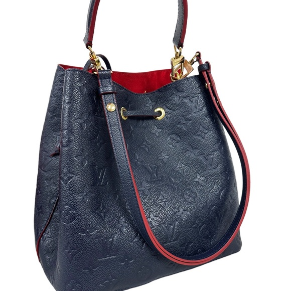 Louis Vuitton Neo Noe Bucket Shoulder Bag Empreinte Marine - Picture 11 of 16